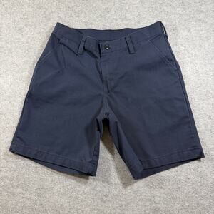 Red Kap Work Shorts Womens 4 Navy Relaxed Fit Uniform Utility Workwear Durable